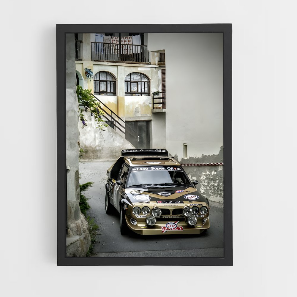 Poster Delta Rendez-vous – affiche Lancia (vue 2)